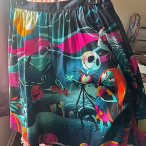 Loungefly Stitch Shoppe Nightmare Before Christmas Skirt